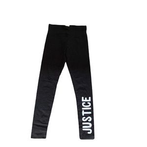 Justice leggings size 14/16 color black